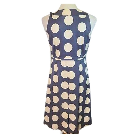 Boden 4R Silk Polka Dot Dress - Picture 2 of 5